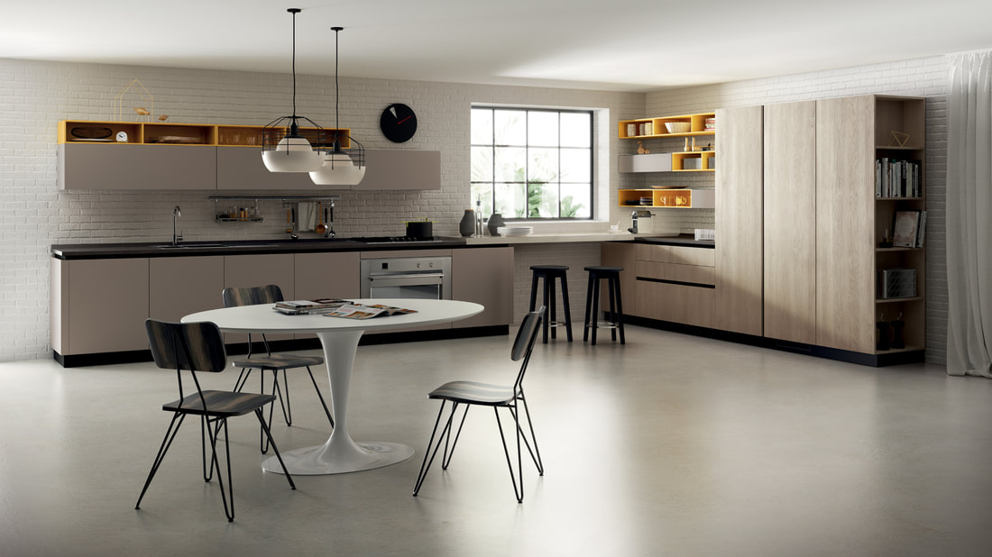 Stunning minimal German kitchen design