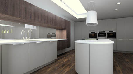 kitchen virtual tour by Contemporary Home Designs